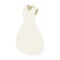 White bride dress 3d icon