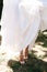 White bridesmaid dress