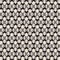 white brown diamond inside hexagon pattern black frame background