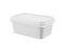 A White Butter Tub mockup isolated on a white Background