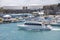 White Cabin Cruiser Leaving Bermuda Harbor