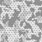White camouflage seamless mesh pattern. Khaki camo design for t-shirt. Military fabric texture with holes. Vector