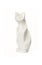 White cat figurine