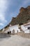 White cave house in Marchal village near Granada in Andalusia, Spain
