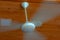 White ceiling fan in motion