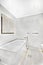 White ceramic bathing tub in luxury room