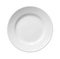 White ceramic plate.