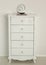 White chest of drawers