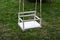 White childrens swing. for kids