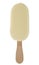 White chocolate icelolly