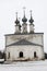 White Christian church in Suzdal