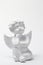 White christmas angel figurine