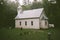 White Church in Cades Cove Tennessee
