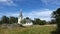 White Church of North Koster at Koster Islands archipelago in Sweden