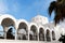 White Church on the romantic Greek island of Santorini. Beautiful city views