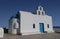 White church on Santorini