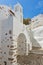 White church under the Querini castle at Astypalea