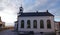 White church in Visby in Gotland in Sweden