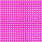 White circles on fuchsia background