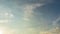 White cirrostratus and Beautiful sky with white cloud time lapse with copy space