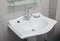White classic style washbasin