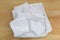 White clean underwear panties, socks, Jogger pants trousers on w