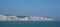 The white cliffs of Dover, UK, photographed on a clear spring day: chalk cliffs on the Kent coast near the Port of Dover.