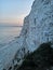 White cliffs sunset