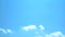 White cloud rolling clear blue sky background