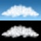 White cloud template