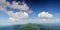 White clouds over Petros peak