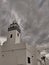 White Coastline Mosque and Cloudly Weather Jeddah Cornish Coastline, Jeddah, Saudi Arabia