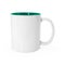 White coffee mug on isolated background with clipping path. Blank ceramic cup for design or montage