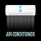 White color air conditioner machine