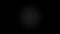 White color radio wave signal animation on black background
