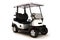 White colored golf cart