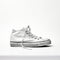 White Converse Shoes: Vignette Style, Monochromatic Sculptor, Uhd Image