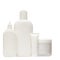 White cosmetic bottle