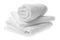 White cotton towels stack