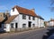 White country cottage picket fence