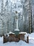 White Cross (Bily Kriz) - Christian pilgrimage site in the Beskids (Karpaty), the borders of the Czech Republic and Slovakia