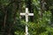 White Cross in graveyard