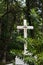 White Cross in graveyard