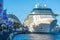 White Cruise Ship, Sydney Harbor