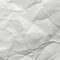 White crumpled paper background, texture old for web design screensavers.