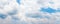 White cumulus clouds clear blue sky background panorama, fluffy cloud texture, cloudy skies, cloudscape heaven cloudiness overcast