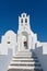 White cycladic church