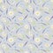 White daisy, lavender seamless pattern.