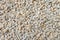 White decorative crushed stones for landscape design, decoration landscaping gardens and parks