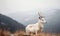 The white deer with golden horns is a forest legend Creating using generative AI tools